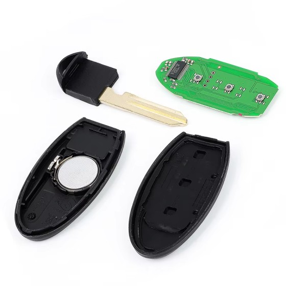 2015-2018 Nissan / 3-Button Smart Key / PN: 285E3-5AA1A / KR5S180144014/S180144304 / IC 204 (AFTERMARKET)